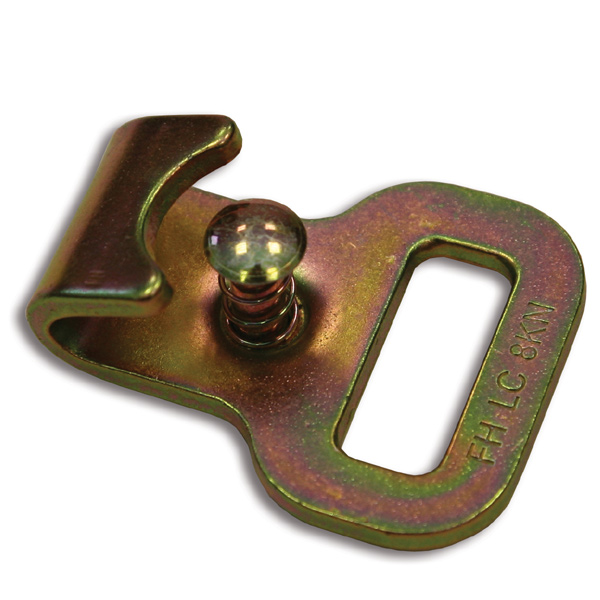 H026 25mm J Hook with push button keeper